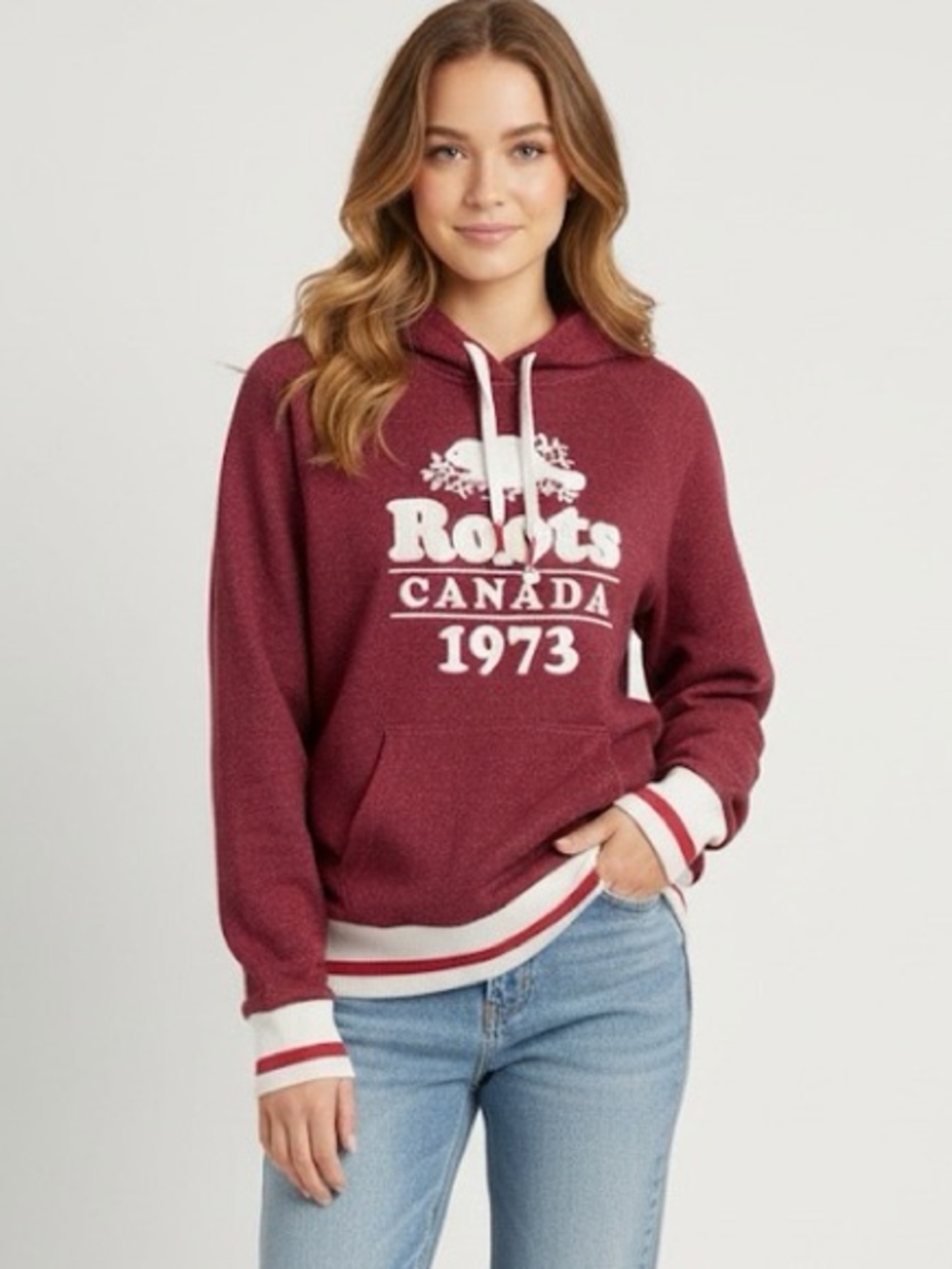 Roots Cabin Collection Women's Pullover Hoodie